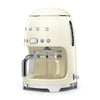 Drip-filter coffee machine Retro-style Cream Glossy