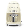 Drip-filter coffee machine Retro-style Cream Glossy