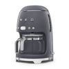 Drip-filter coffee machine Retro-style Slate gray Glossy