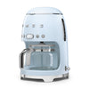 Drip-filter coffee machine Retro-style Pastel blue Glossy