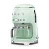 Drip-filter coffee machine Retro-style Pastel green Glossy