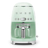 Drip-filter coffee machine Retro-style Pastel green Glossy