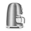 Drip-filter coffee machine Retro-style Stainless steel Brushed