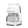 Drip-filter coffee machine Retro-style White Glossy