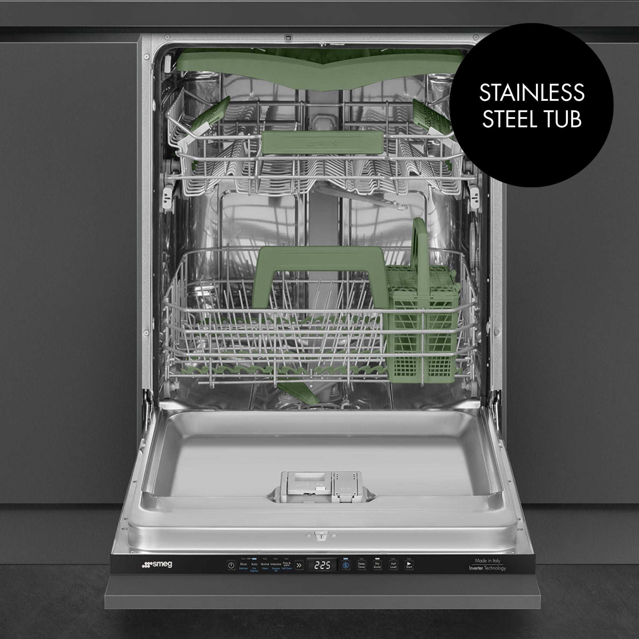 24" Integrated Dishwasher - Orbital Wash + Flexi Loading (Panel-Ready)