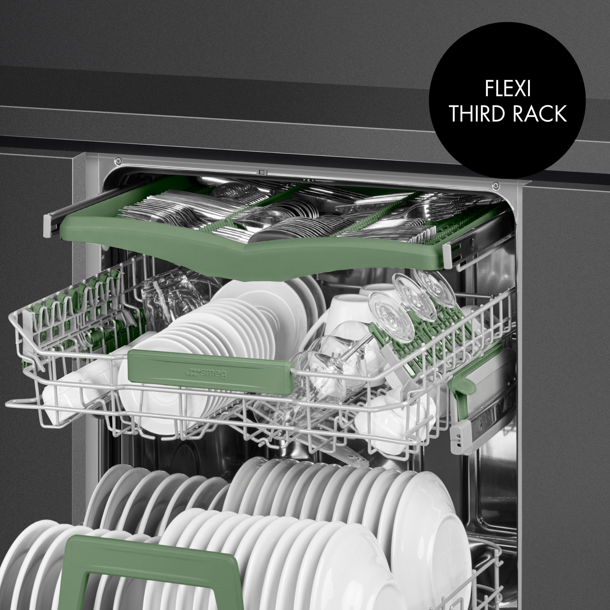 24" Integrated Dishwasher - Orbital Wash + Flexi Loading (Panel-Ready)