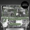 24" Integrated Dishwasher - Orbital Wash + FlexiDuo Loading (Panel-Ready)