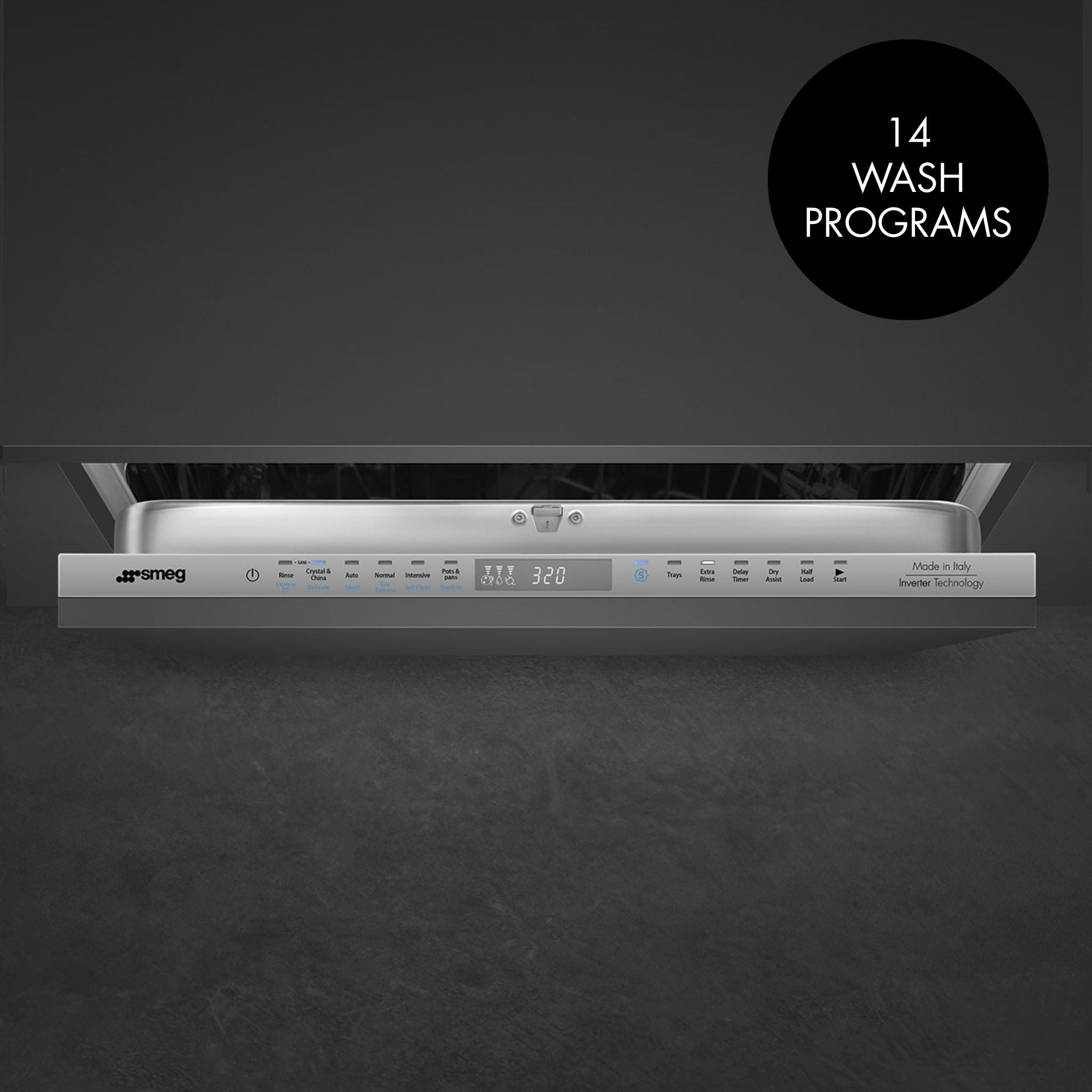 24" Integrated Dishwasher - Planetarium Wash + FlexiDuo Loading (Panel-Ready)