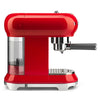 Espresso coffee machine Retro-style Red Glossy