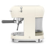 Espresso coffee machine Retro-style Cream Glossy