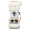 Espresso coffee machine Retro-style Cream Glossy