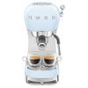 Espresso coffee machine Retro-style Pastel blue Glossy