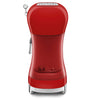 Espresso coffee machine Retro-style Red Glossy