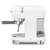 Espresso coffee machine Retro-style White Glossy