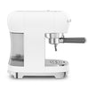 Espresso coffee machine Retro-style White Glossy