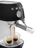Manual Espresso & Cold Brew Coffee Machine – Retro-Style Black