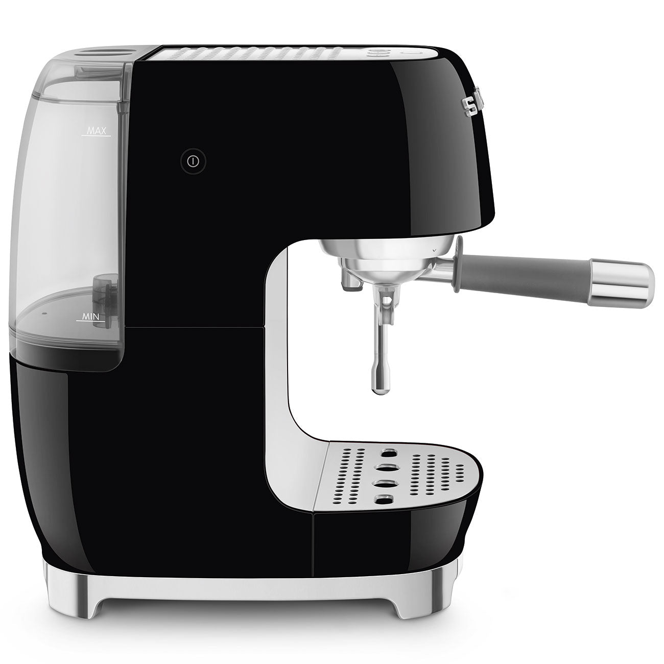 Manual Espresso & Cold Brew Coffee Machine – Retro-Style Black