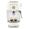Manual Espresso & Cold Brew Coffee Machine – Retro-Style Cream