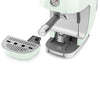 Manual Espresso & Cold Brew Coffee Machine – Retro-Style Pastel Green