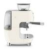 Espresso coffee machine Retro-style Cream Glossy