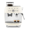 Espresso coffee machine Retro-style Cream Glossy