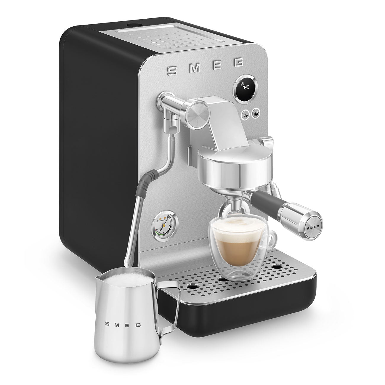 Espresso coffee machine Collezione Black Matte - Open Box