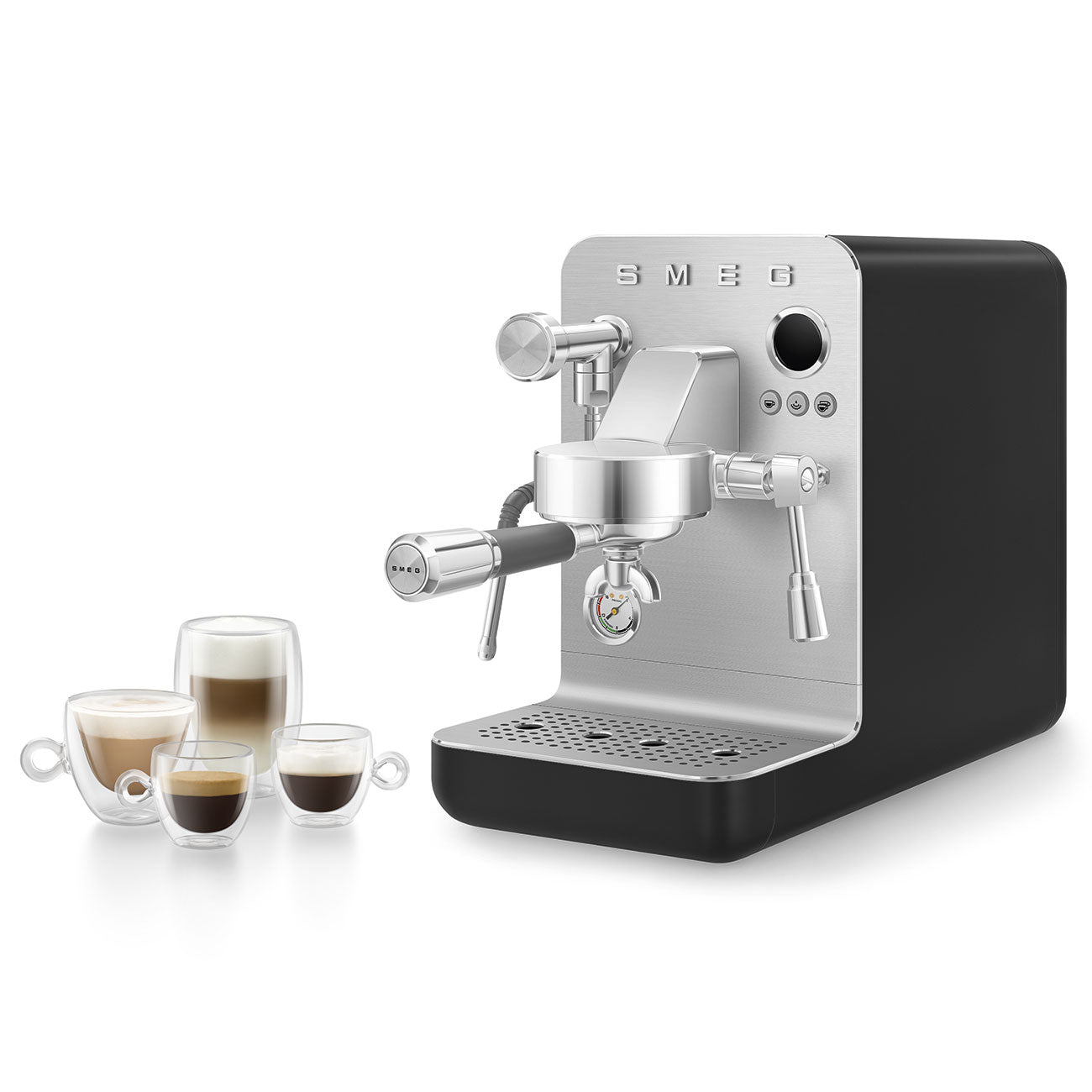 Espresso coffee machine Collezione Black Matte - Open Box