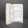 Refrigerator Retro-style Cream Glossy