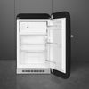 Retro-Style Refrigerator (4.3 cu ft, Right Hinge) – Black