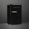 Refrigerator Retro-style Black Glossy