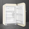 Refrigerator Retro-style Cream Glossy