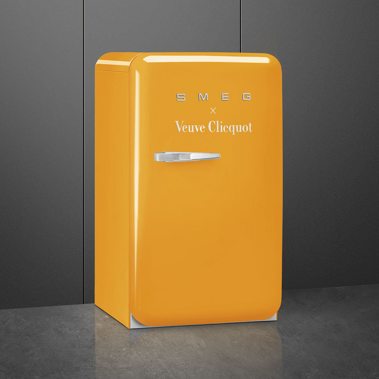 Refrigerator Retro-style Decorated Special Veuve Clicquot Glossy