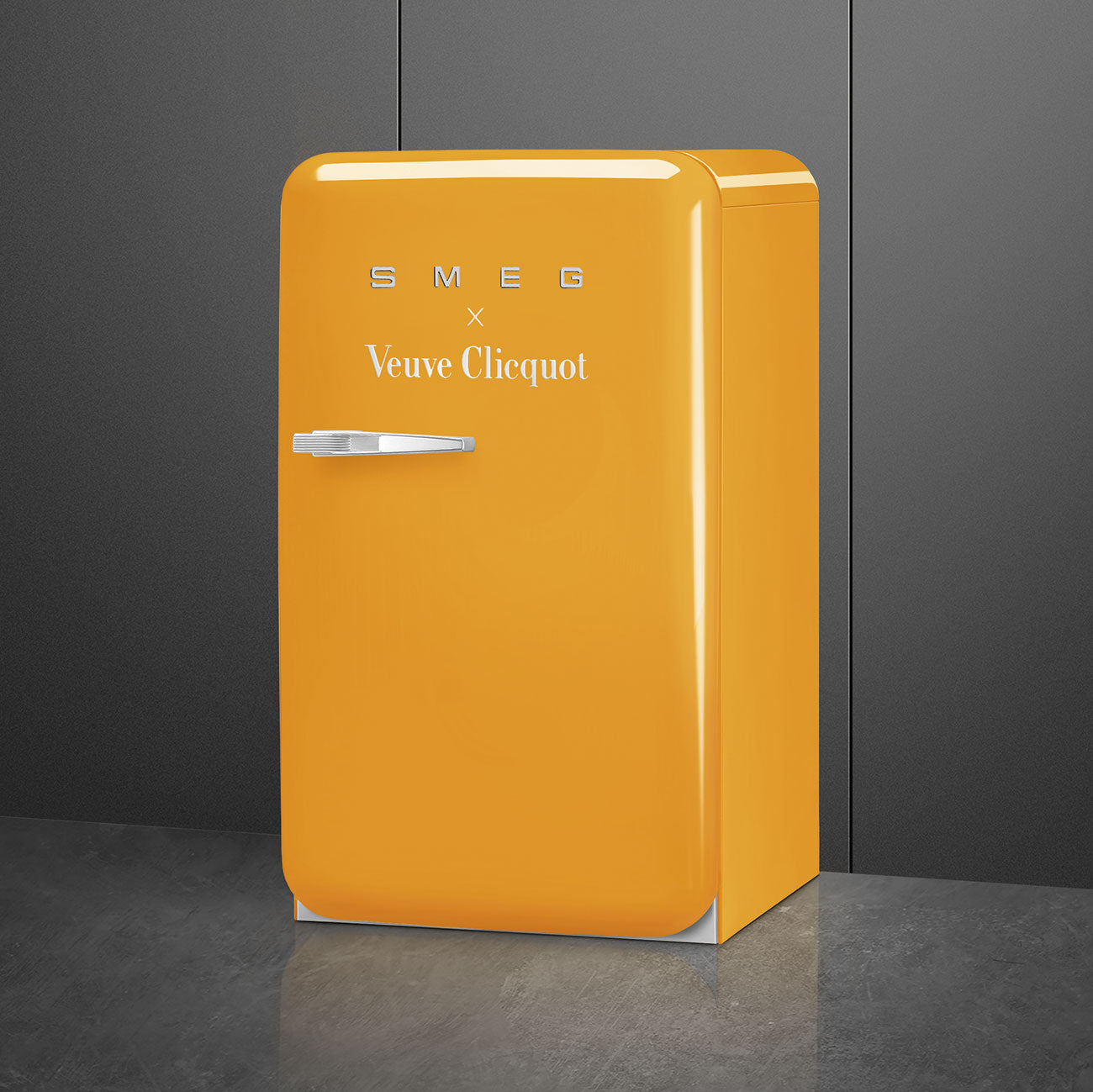 Refrigerator Retro-style Decorated Special Veuve Clicquot Glossy