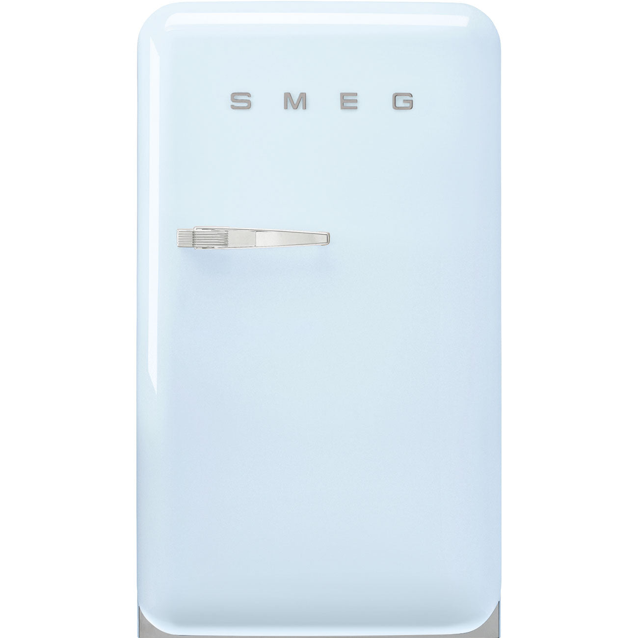 Refrigerator Retro-style Pastel blue Glossy