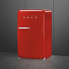 Refrigerator Retro-style Red Glossy