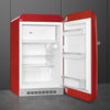 Refrigerator Retro-style Red Glossy