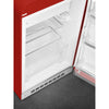 Refrigerator Retro-style Red Glossy