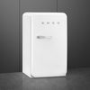 Refrigerator Retro-style White Glossy