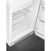 Refrigerator Retro-style White Glossy