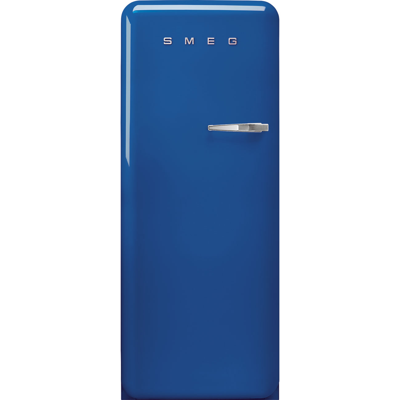 Refrigerator Retro-style Blue Glossy