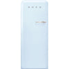 Refrigerator Retro-style Pastel blue Glossy