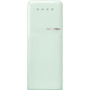 Refrigerator Retro-style Pastel green Glossy