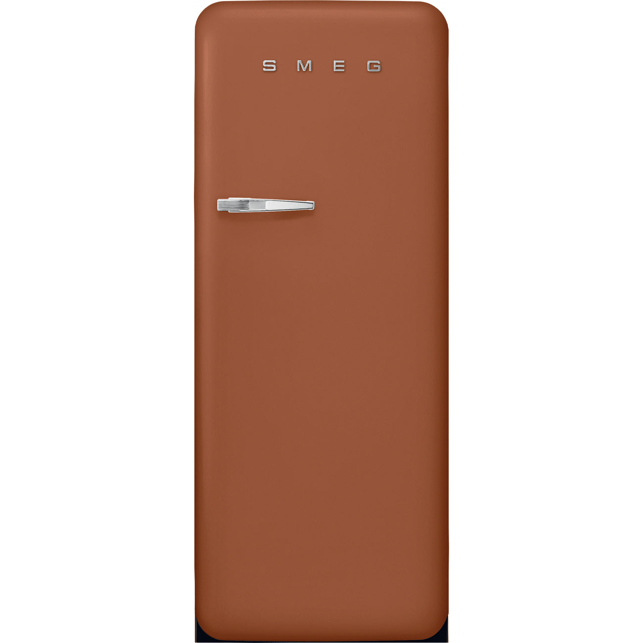 Refrigerator Retro-Style Amber Clay Matte