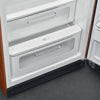 Refrigerator Retro-Style Amber Clay Matte
