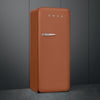 Refrigerator Retro-Style Amber Clay Matte