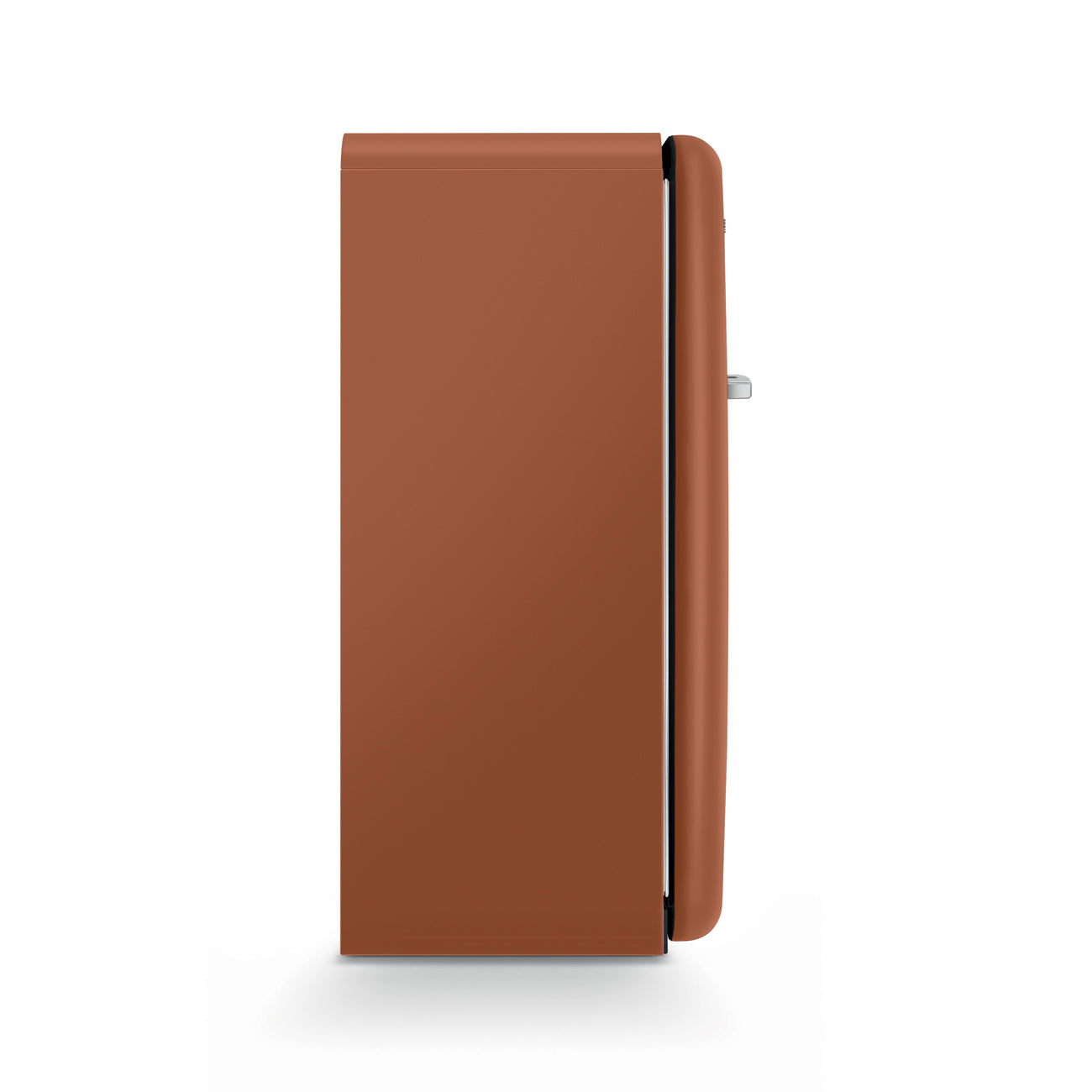 Refrigerator Retro-Style Amber Clay Matte