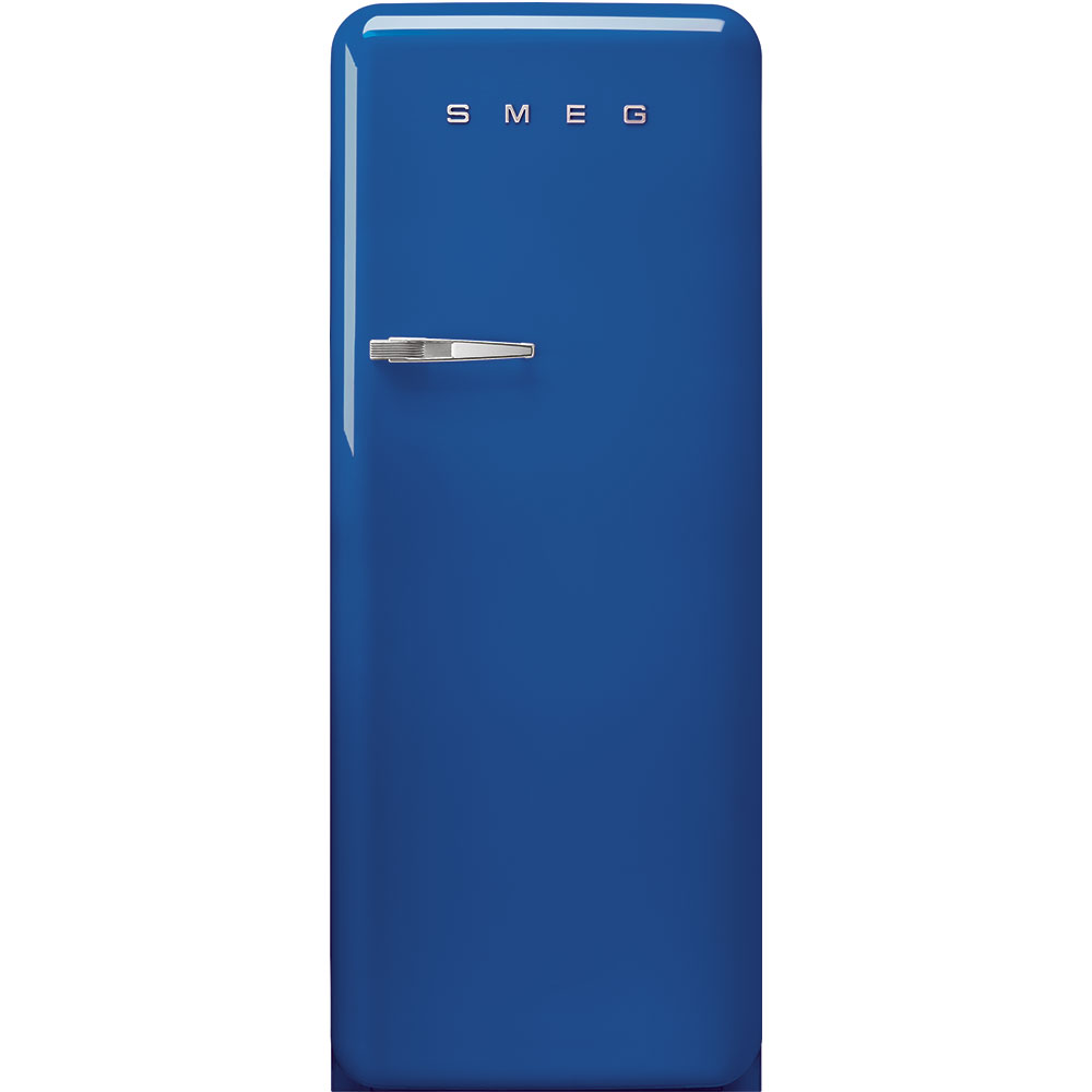 Refrigerator Retro-style Blue Glossy