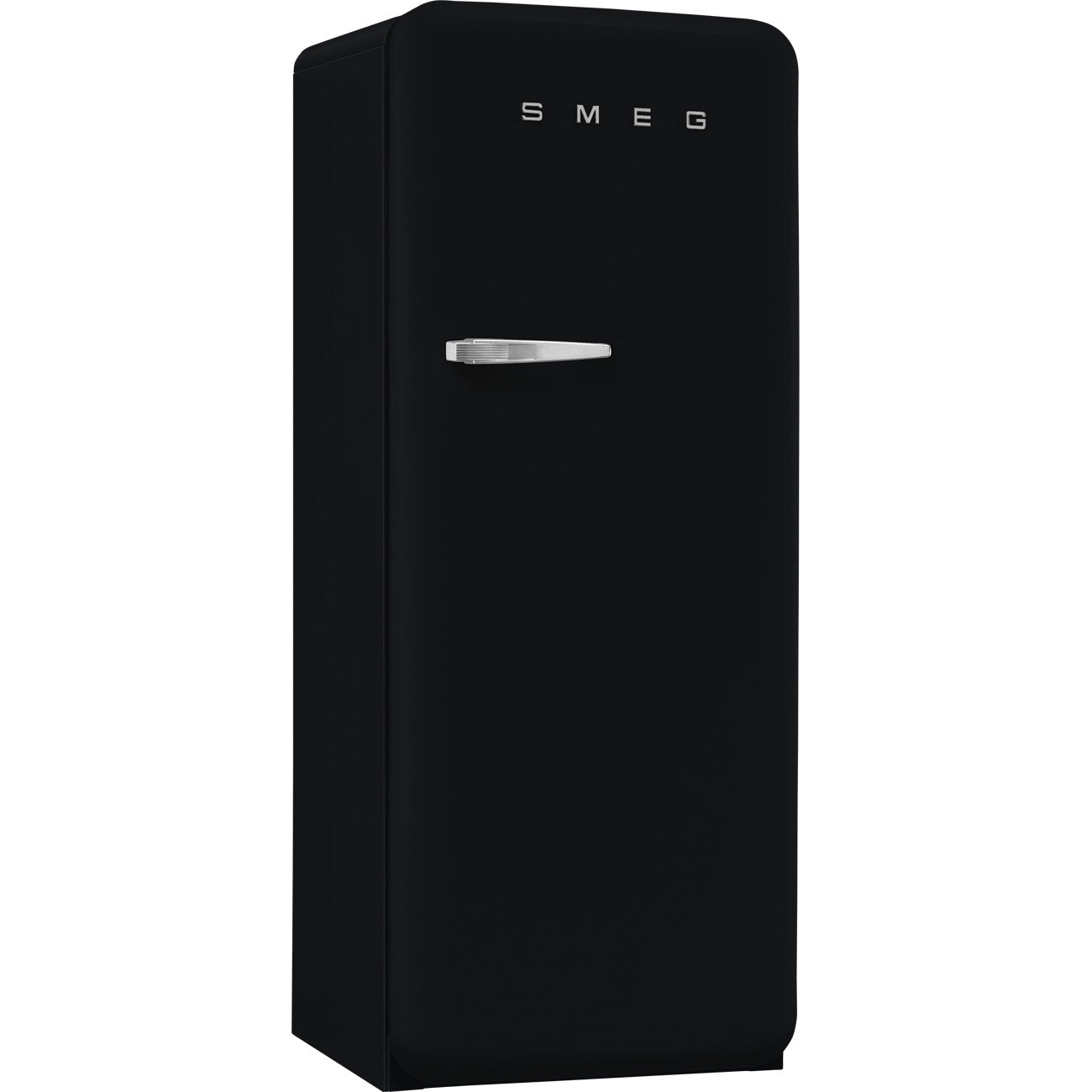 Retro-Style Refrigerator (9.5 cu ft, Right Hinge) – Black Matte