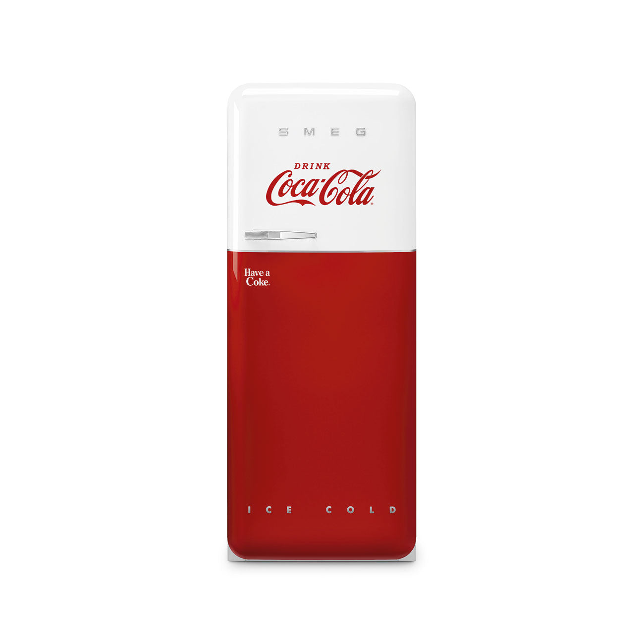 Refrigerator Retro-style Decorated Special Coca Cola Iconic Glossy