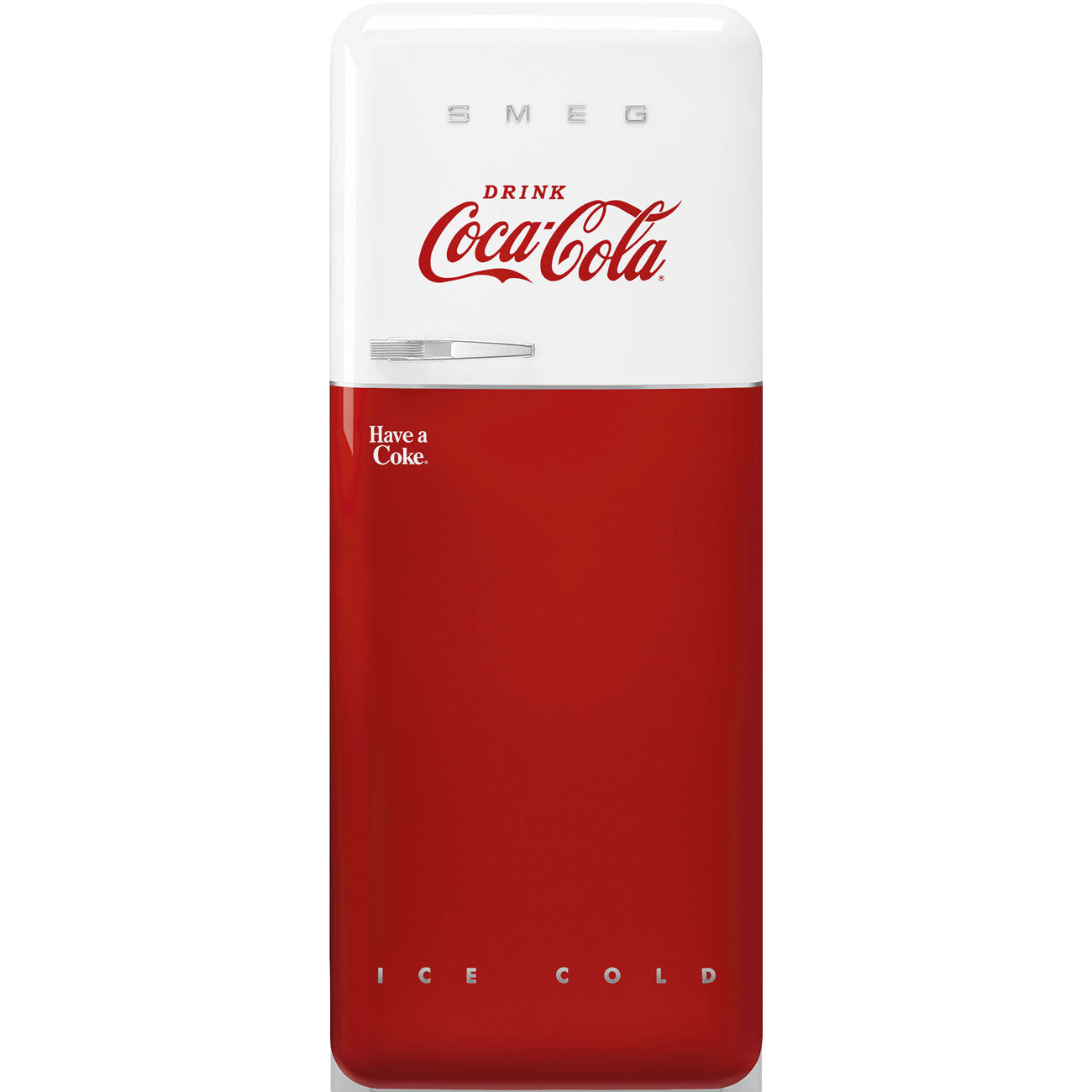 Refrigerator Retro-style Decorated Special Coca Cola Iconic Glossy